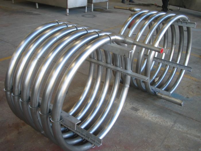 Serpentín inoxidable